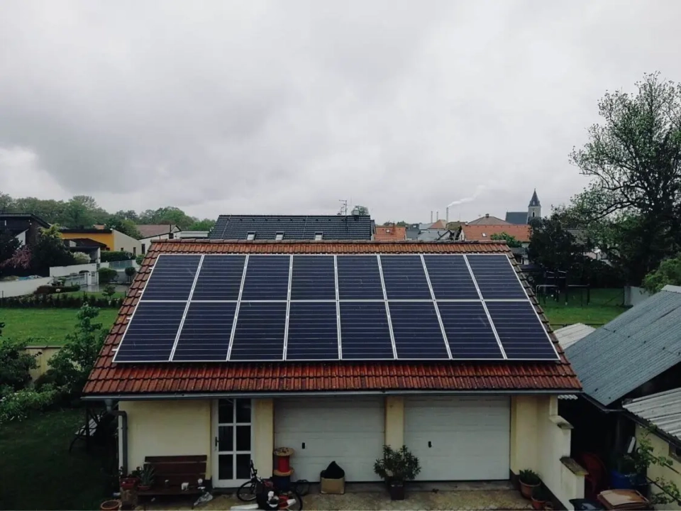 Instalace na garáži